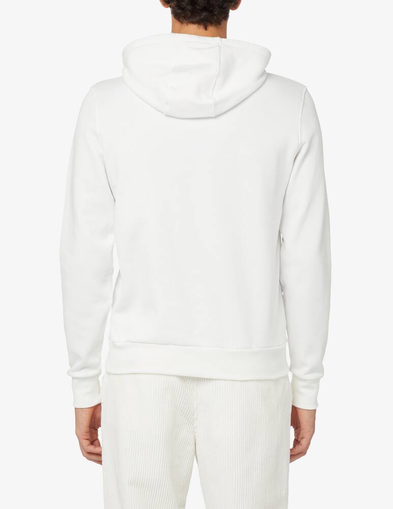 rinascente North Sails Felpa con cappuccio con logo - Bianco