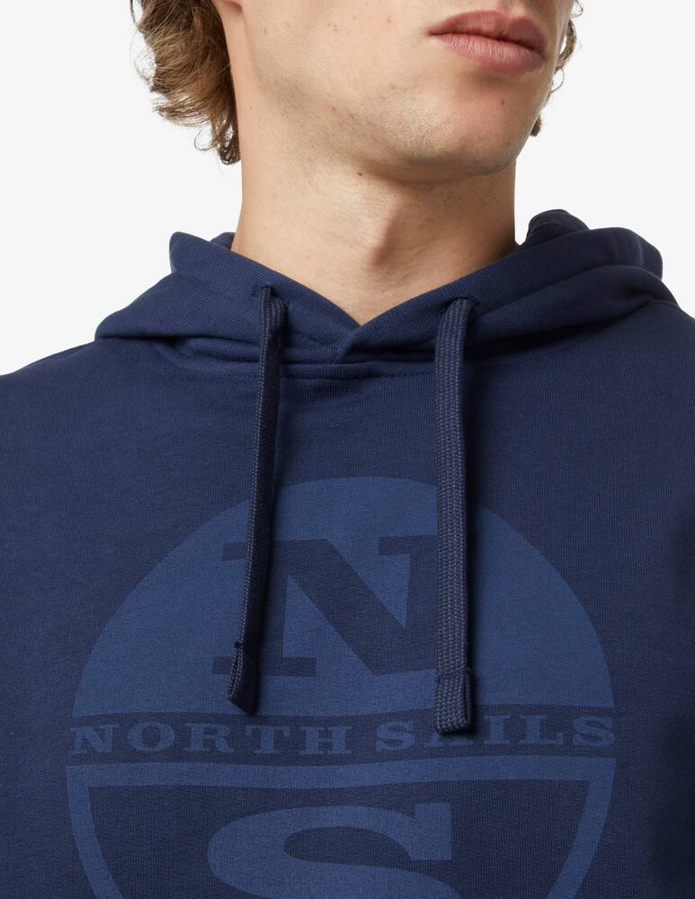 rinascente North Sails Logo hoodie - Blue