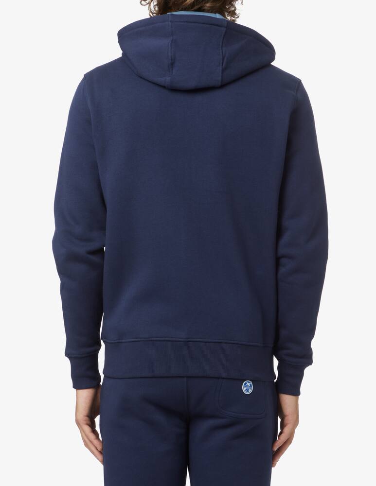 rinascente North Sails Felpa con cappuccio e cerniera - Blu