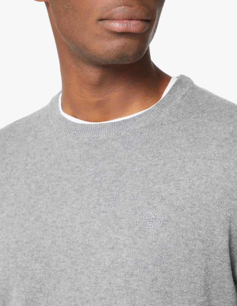 rinascente North Sails Crewneck wool blend jumper - Grey