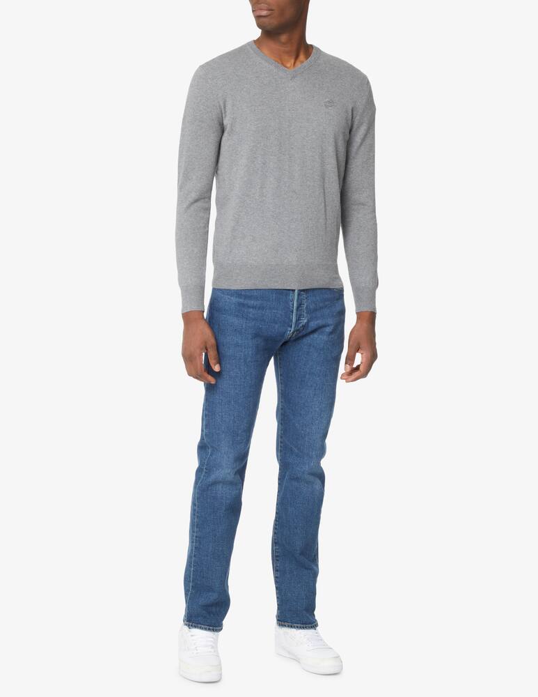 rinascente North Sails Maglia con scollo a v con logo - Grigio