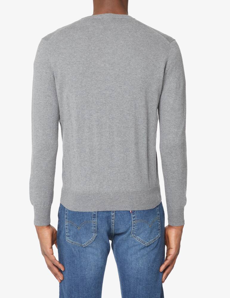 rinascente North Sails Maglia con scollo a v con logo - Grigio