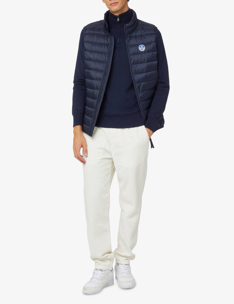 rinascente North Sails Zipped logo cardigan - Blue