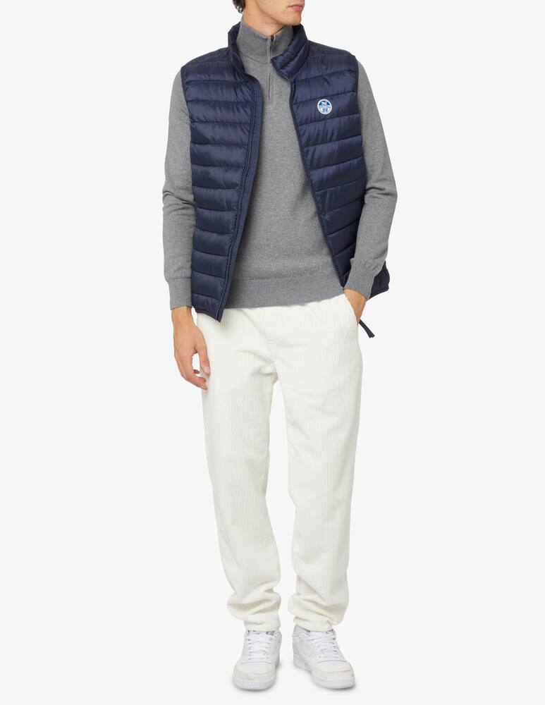 rinascente North Sails Zipped logo cardigan - Grey