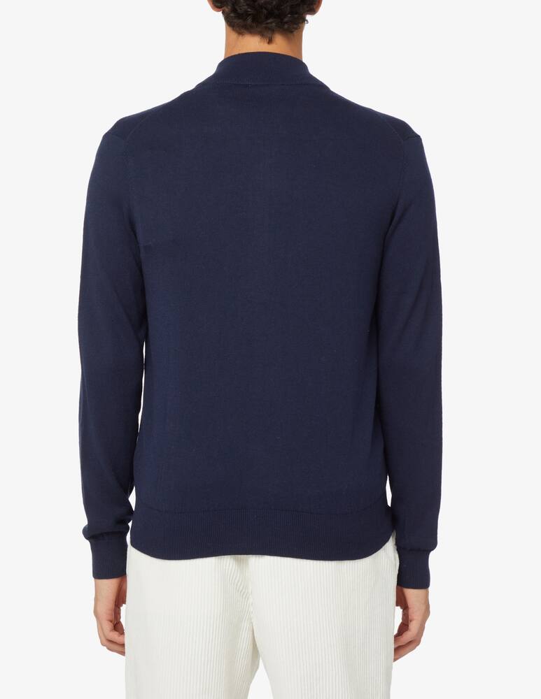 rinascente North Sails Maglia con cerniera con logo - Blu