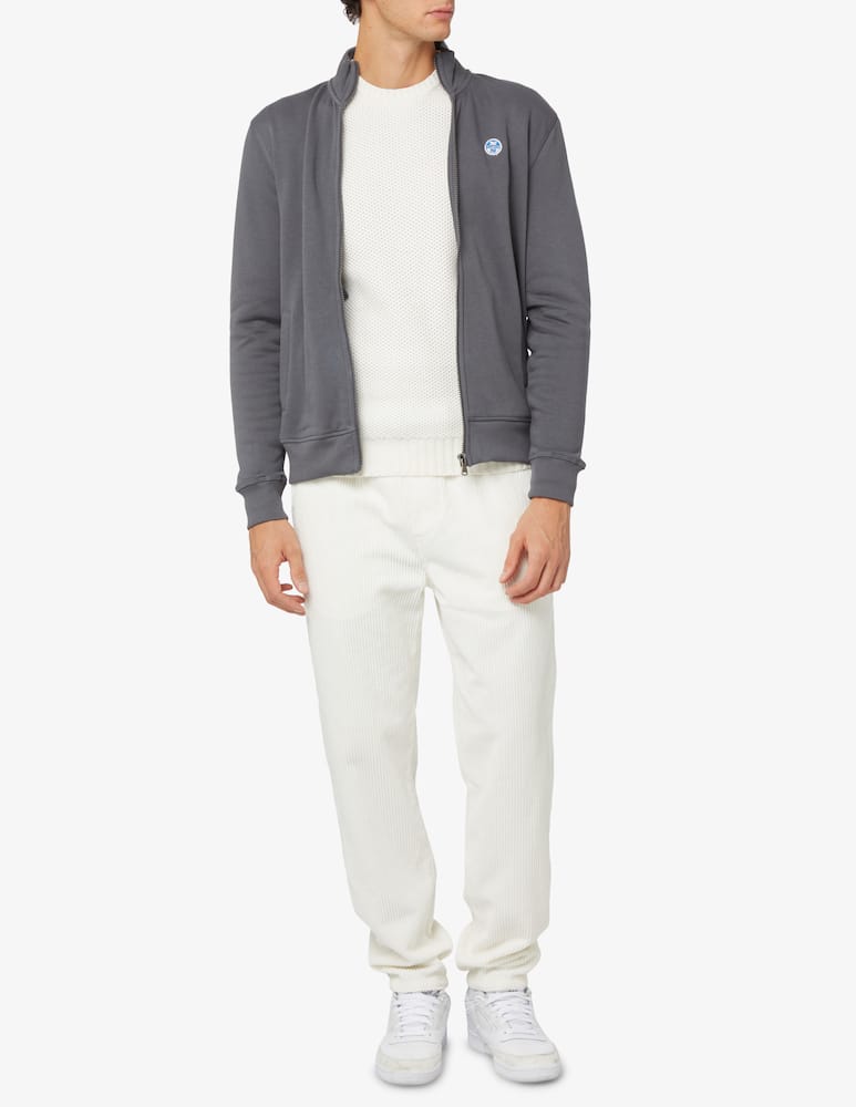 rinascente North Sails Waffle crewneck jumper - White