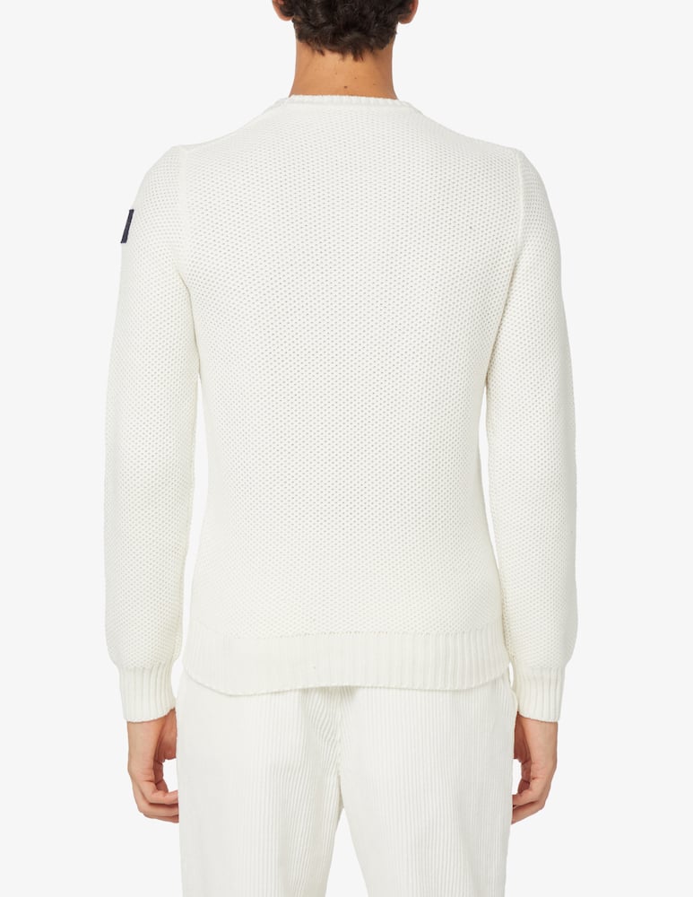 rinascente North Sails Waffle crewneck jumper - White