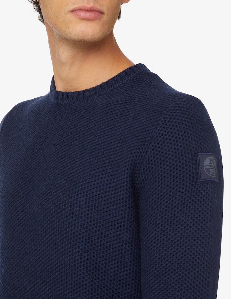 rinascente North Sails Waffle crewneck jumper - Blue