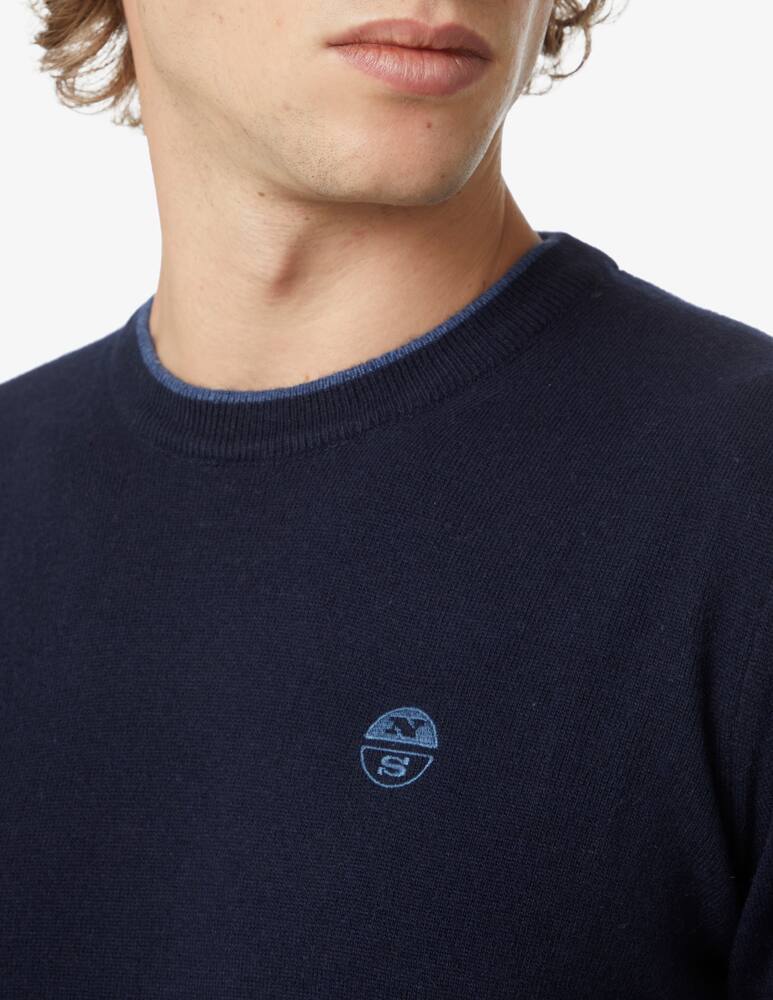 rinascente North Sails Maglia girocollo in misto cashmere - Blu