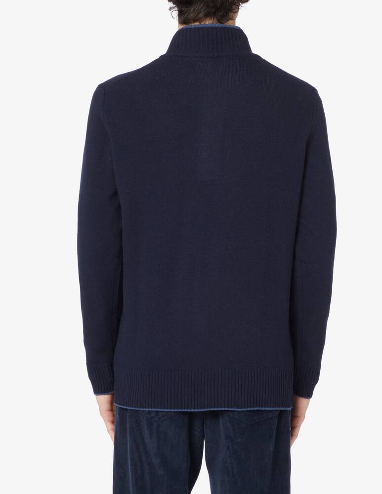 rinascente North Sails Cashmere blend buttoned jumper - Blue