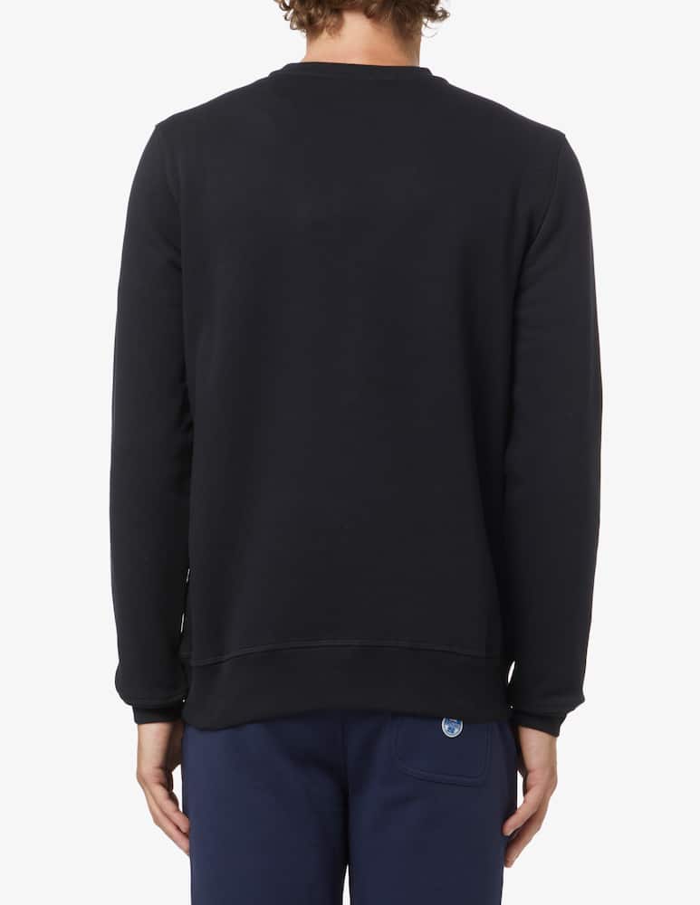 rinascente North Sails Felpa girocollo con bollino - Nero