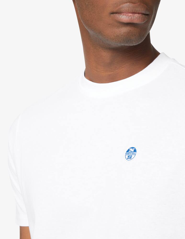 North Sails Logo t-shirt - white - picture 4 North Sails Logo t-shirt - white - picture 4
