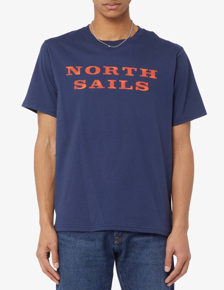 North Sails Maglietta con scritta e logo - immagine 1 North Sails Maglietta con scritta e logo - immagine 1