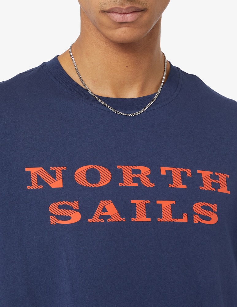 rinascente North Sails Maglietta con scritta e logo 