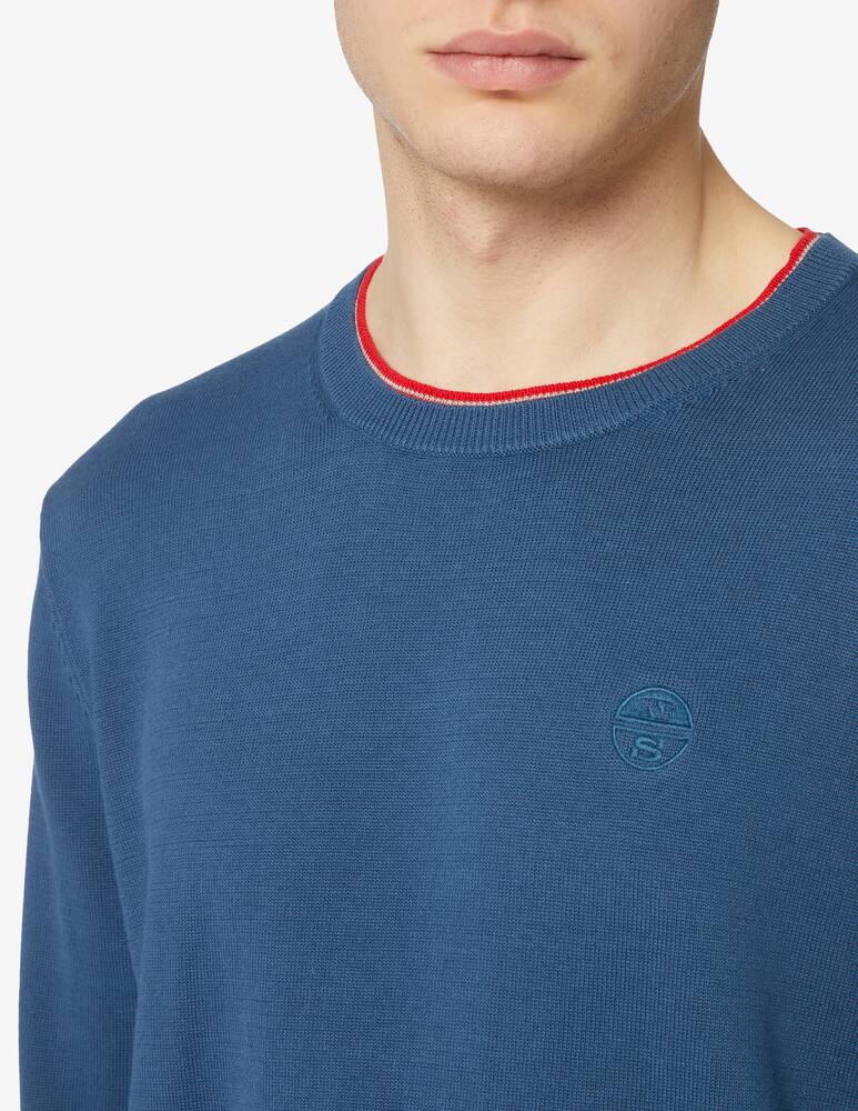 rinascente North Sails Logo cotton crewneck jumper 
