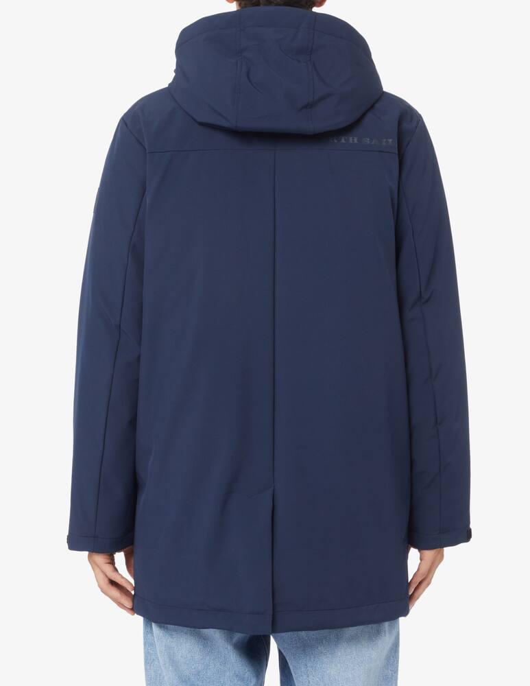 rinascente North Sails Varbeg shell long hooded jacket