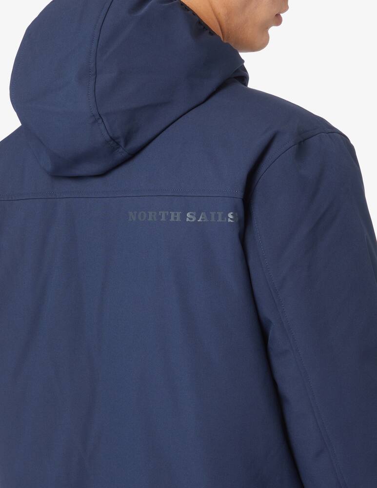 rinascente North Sails Hobart shell short hooded jacket