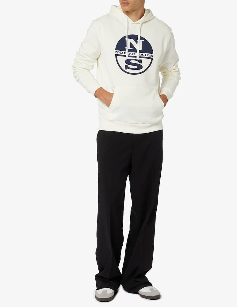 North Sails Felpa con cappuccio big logo - immagine 2 North Sails Felpa con cappuccio big logo - immagine 2
