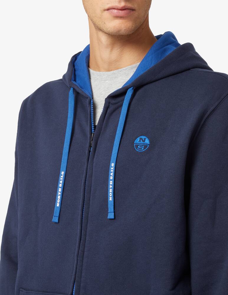 rinascente North Sails Felpa con cappuccio con cerniera bollino