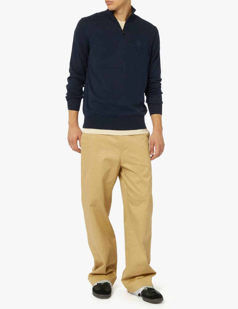 rinascente North Sails Small logo zipped jumper