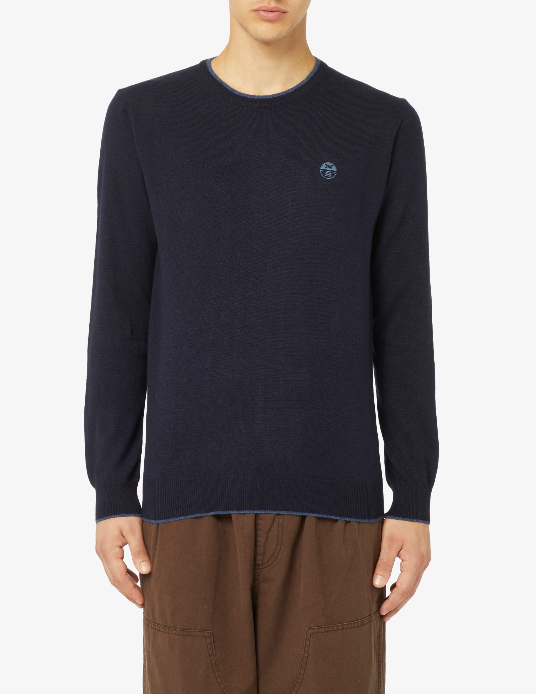 Felpa North Sails Uomo NORTH SAILS: Maglia A Girocollo In Cotone