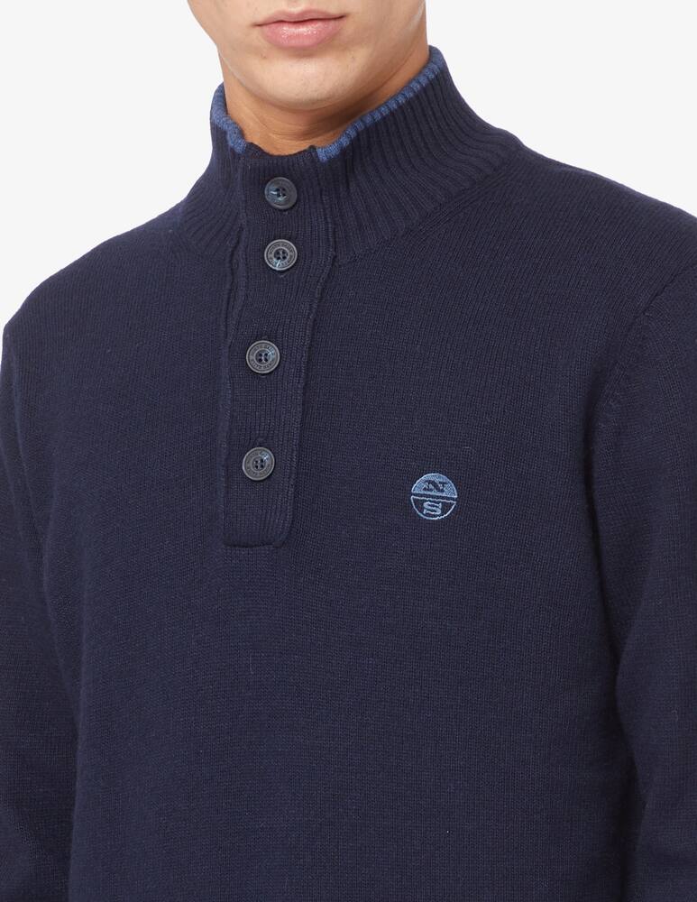 rinascente North Sails 3 buttons cachemire blend jumper