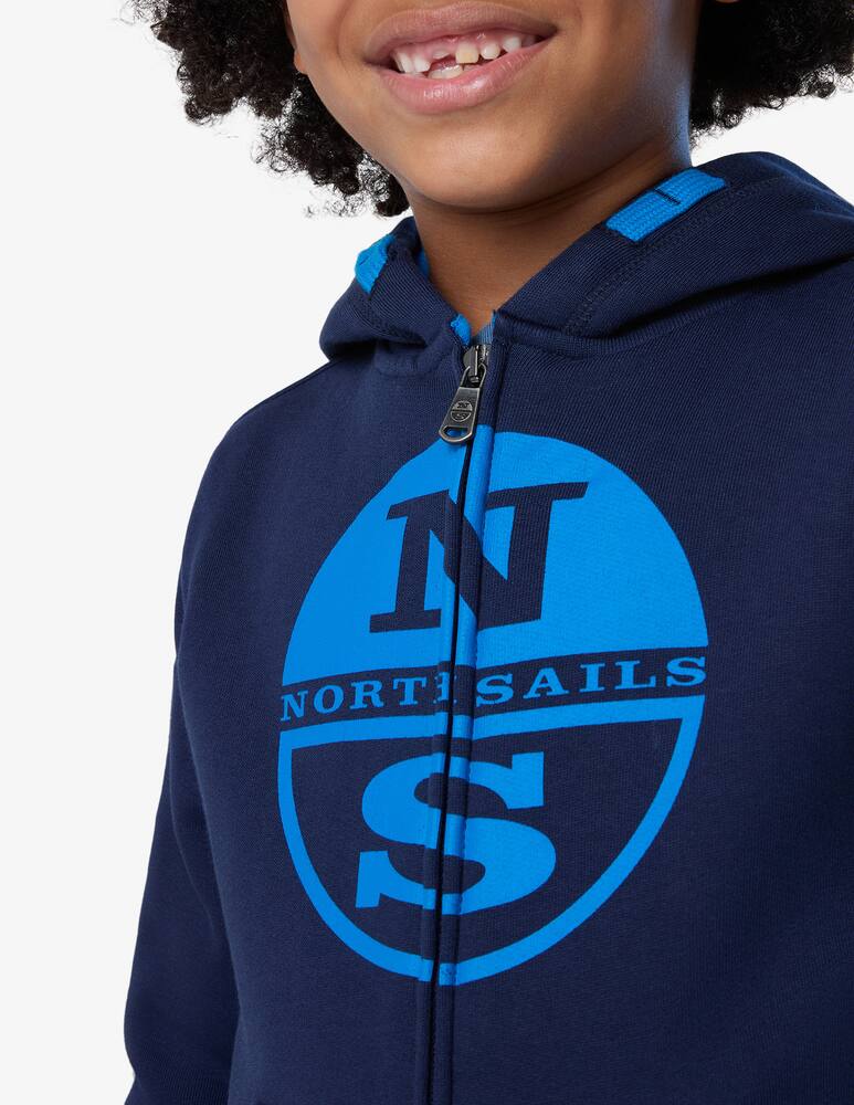 rinascente North Sails Logo zipper sweatshirt