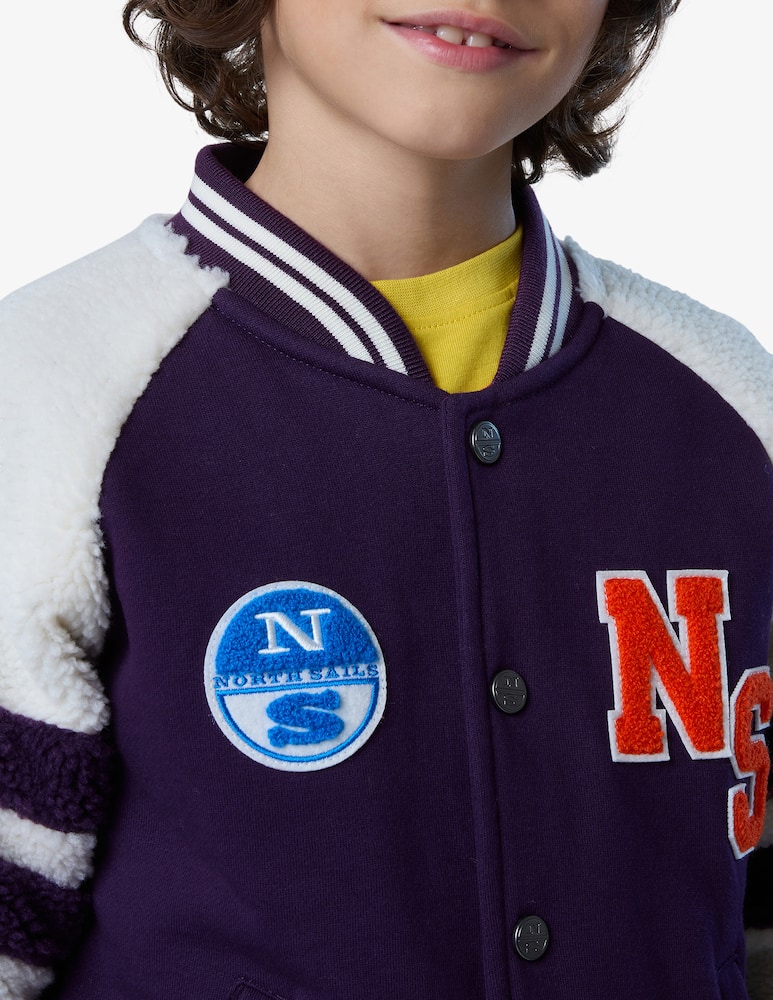 rinascente North Sails Felpa zip con logo