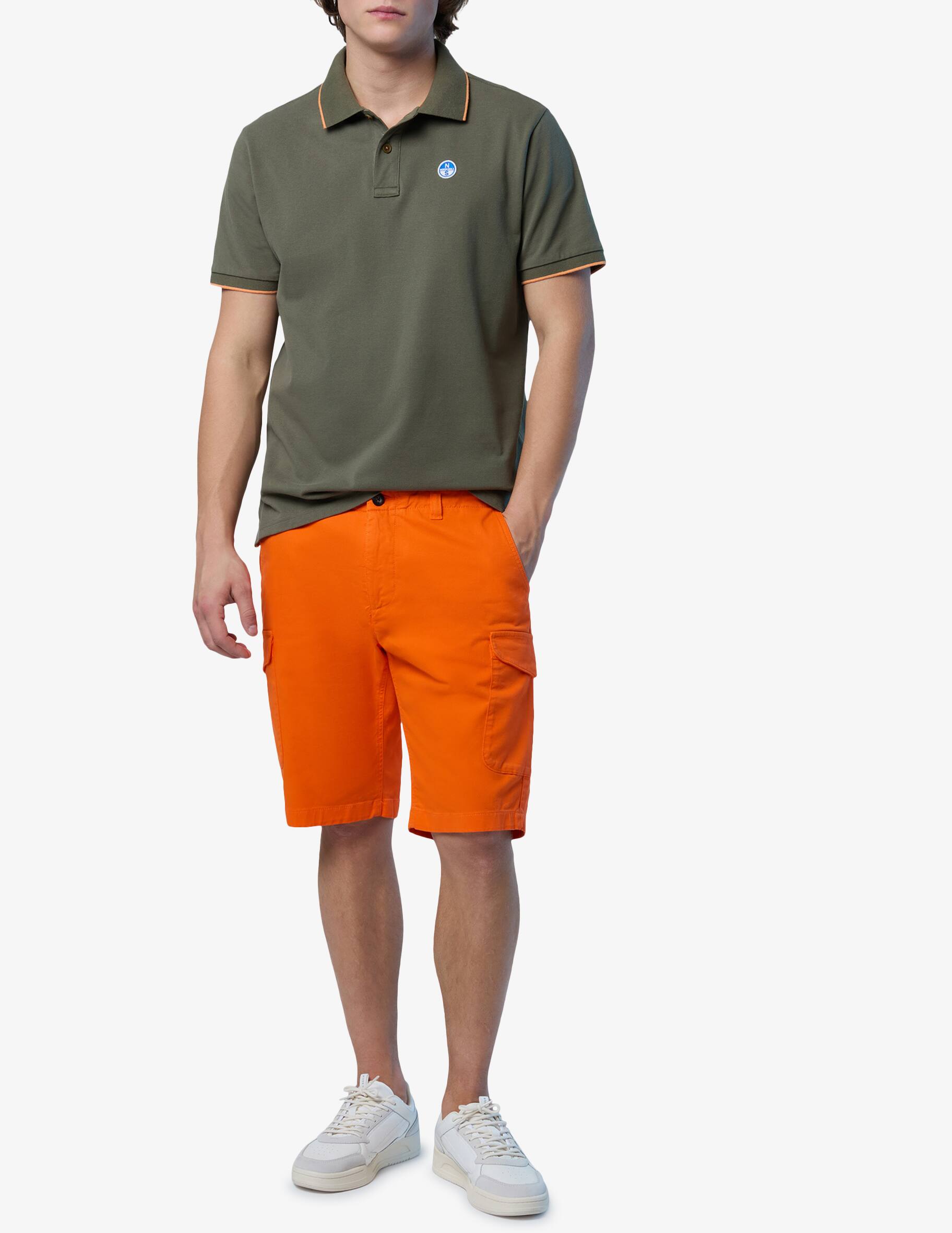 North Sails Pink Organic Cotton Women Polo