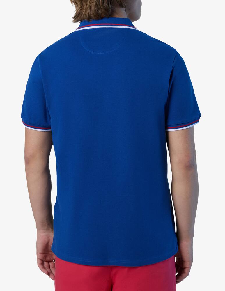 rinascente North Sails Striped piquet polo shirt