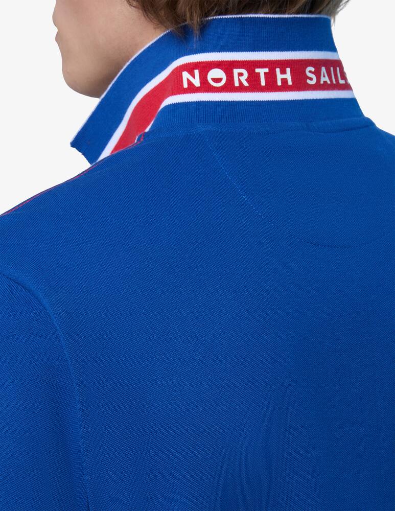 rinascente North Sails Striped piquet polo shirt
