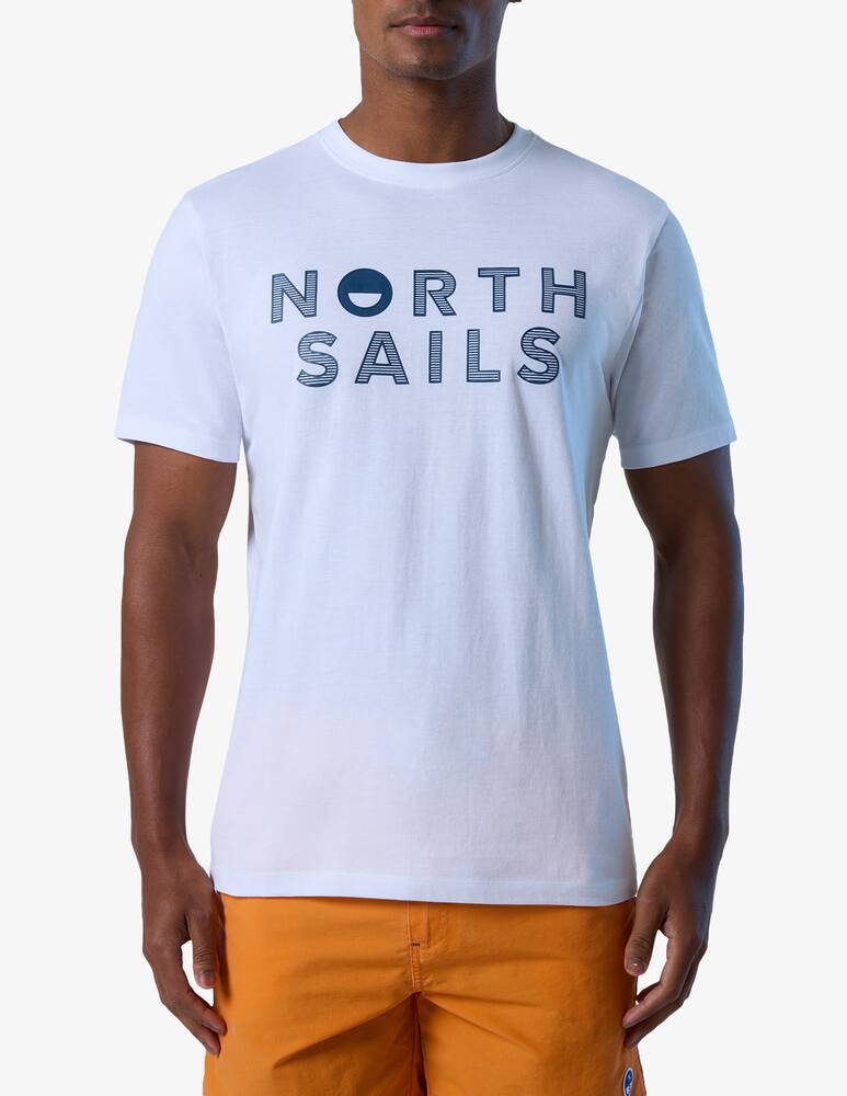 North Sails Maglietta logo scritta - immagine 1 North Sails Maglietta logo scritta - immagine 1