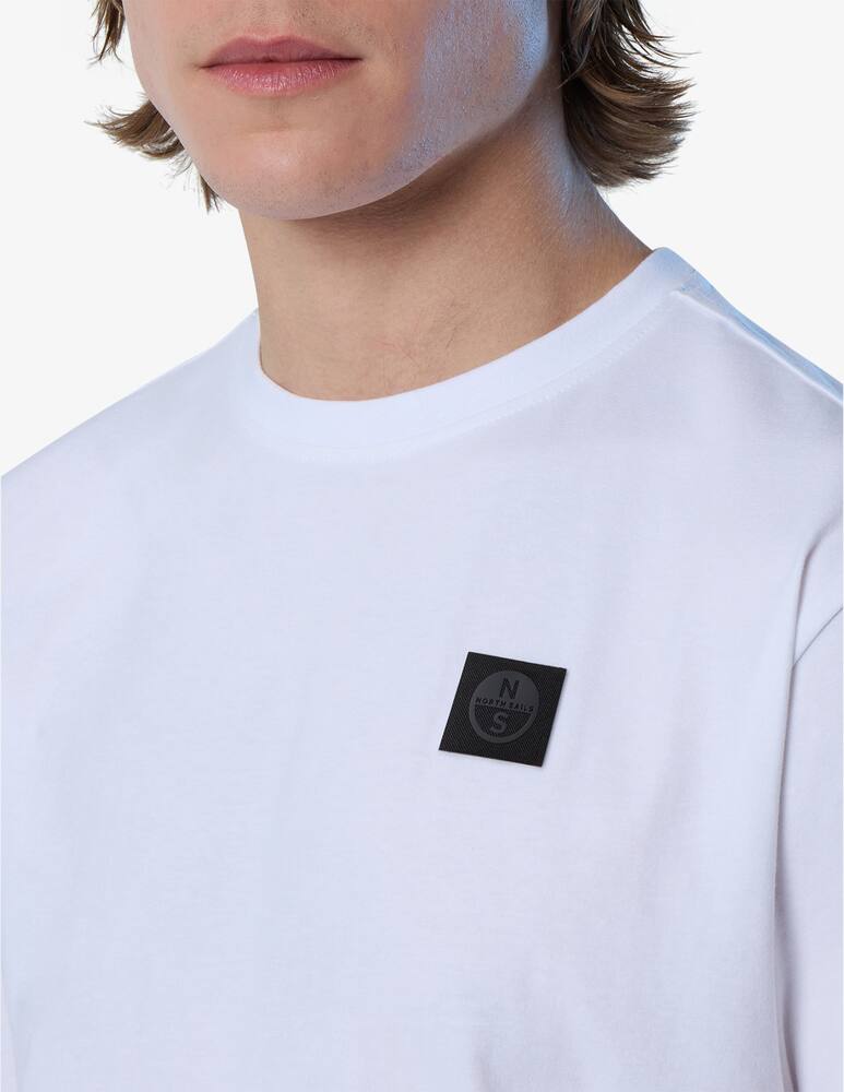 rinascente North Sails Maglietta stretch logo patch