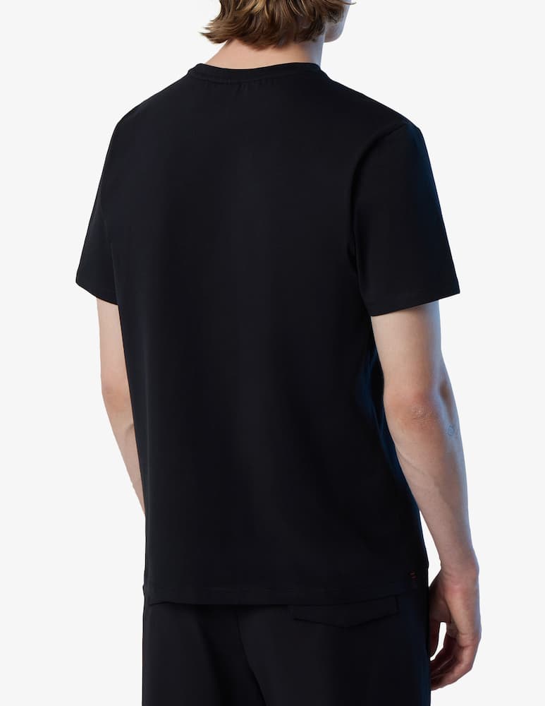 rinascente North Sails T-shirt stretch logo patch