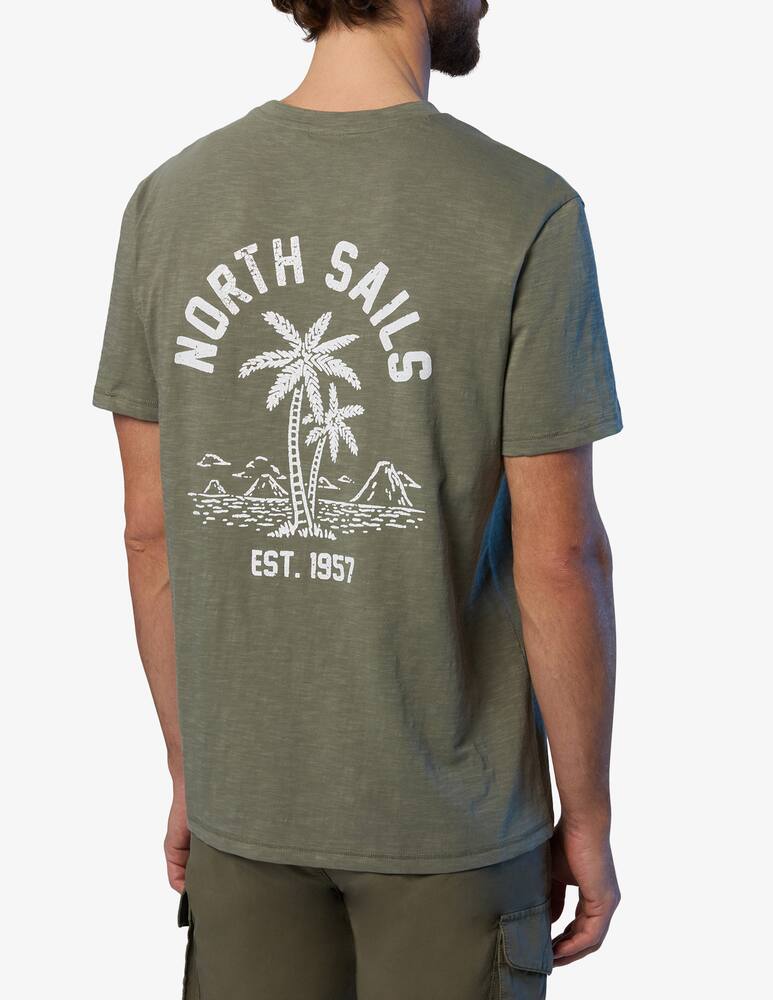 rinascente North Sails Maglietta stampa retro palms