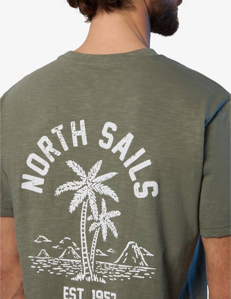 rinascente North Sails Maglietta stampa retro palms