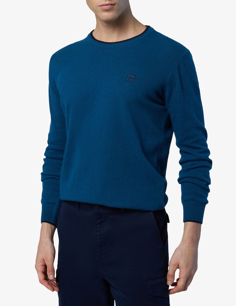 North Sails Maglia girocollo in misto cashmere - immagine 1 North Sails Maglia girocollo in misto cashmere - immagine 1
