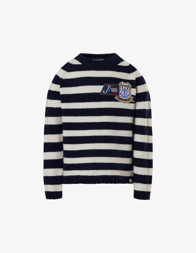 North Sails Maglione girocollo in misto lana - immagine 1 North Sails Maglione girocollo in misto lana - immagine 1