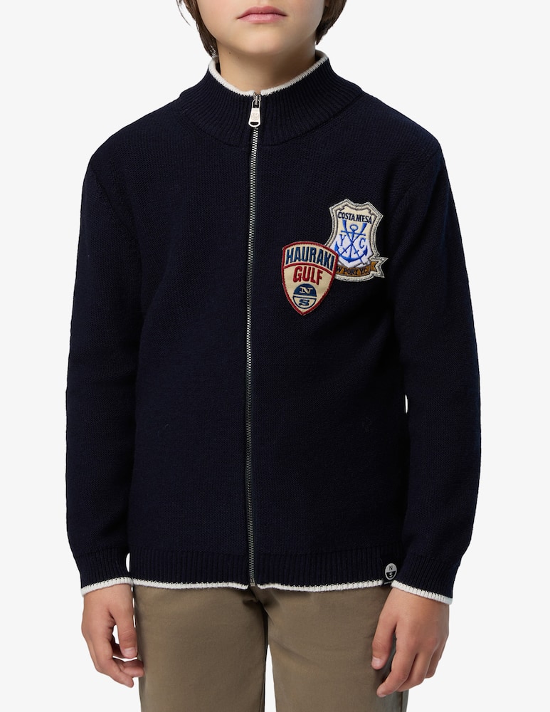 North Sails Cardigan con zip - immagine 2 North Sails Cardigan con zip - immagine 2