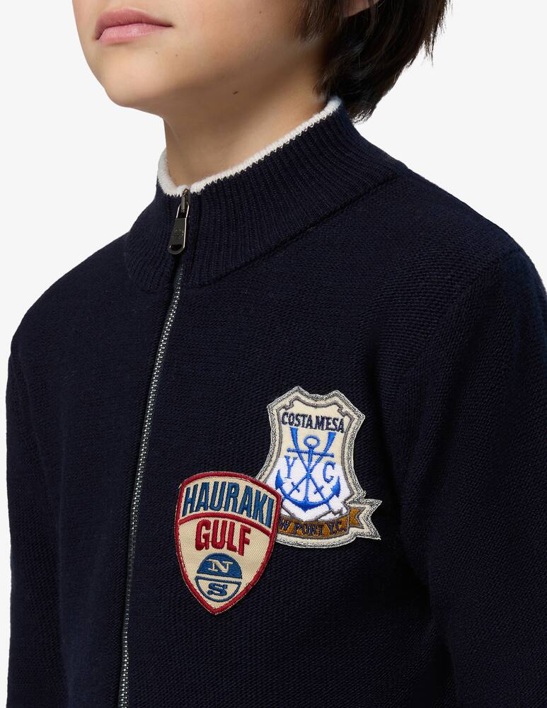 rinascente North Sails Cardigan con zip