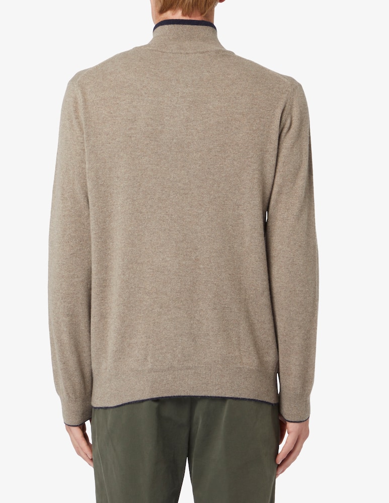 North Sails Maglia mezza zip in misto cashmere - immagine 3 North Sails Maglia mezza zip in misto cashmere - immagine 3