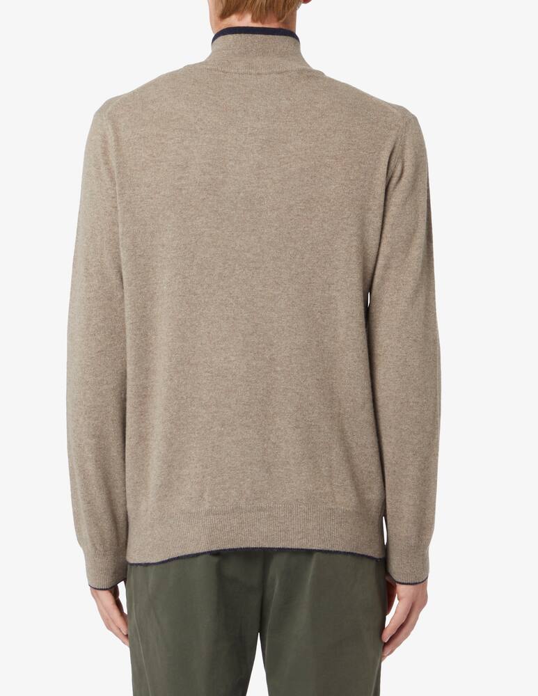 rinascente North Sails Maglia mezza  zip in misto cashmere