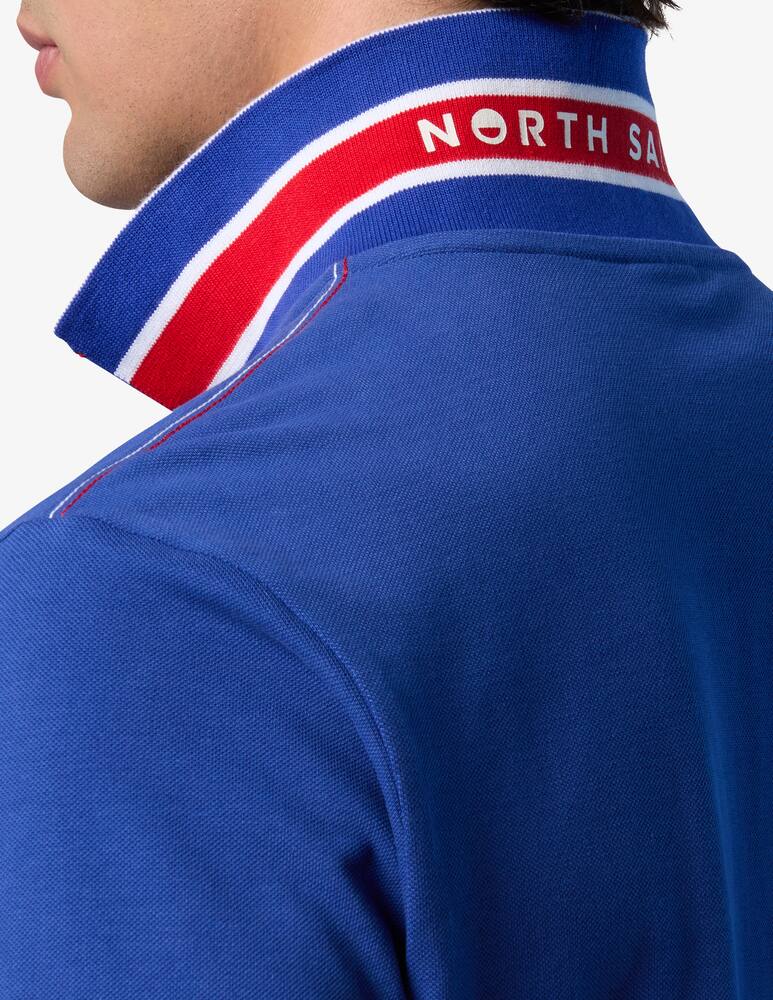 rinascente North Sails Polo piquet collo rigato