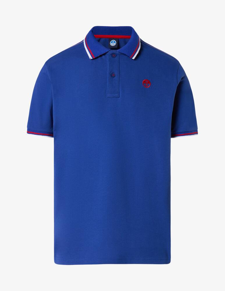 rinascente North Sails Polo piquet collo rigato