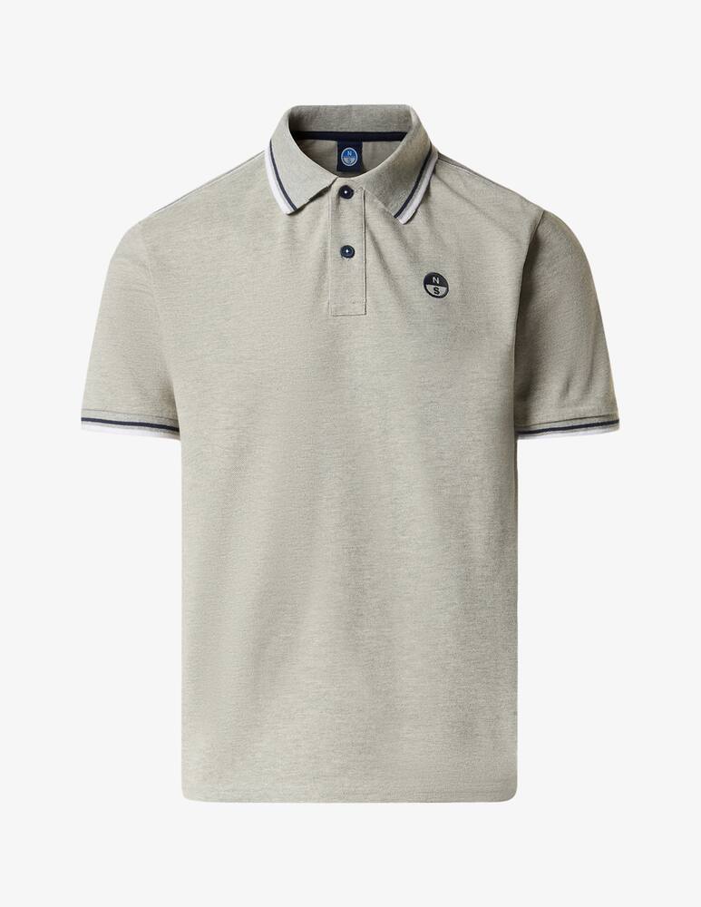 rinascente North Sails Polo piquet collar contrast