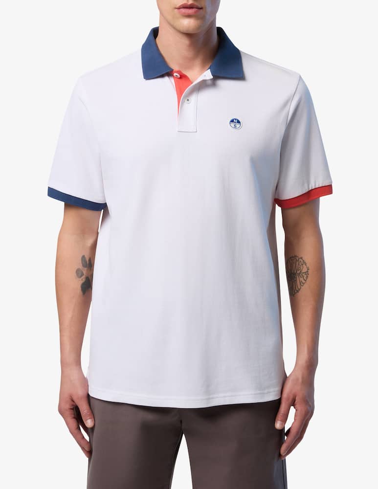 North Sails Polo with contrast collar - picture 1 North Sails Polo with contrast collar - picture 1