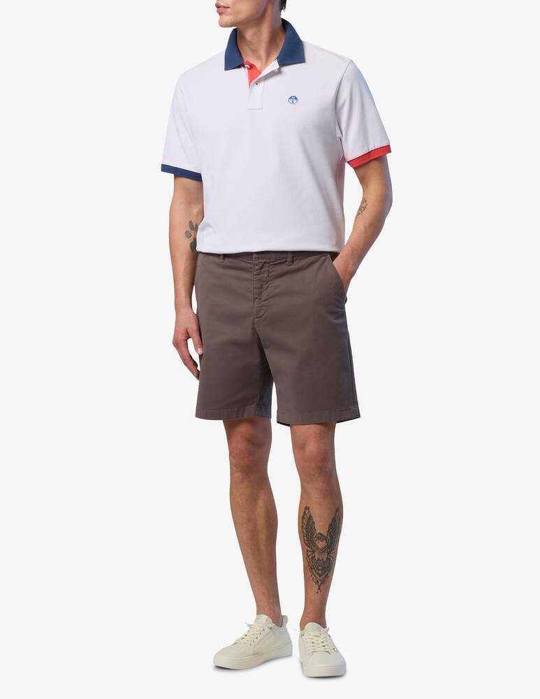 North Sails Polo with contrast collar - picture 2 North Sails Polo with contrast collar - picture 2