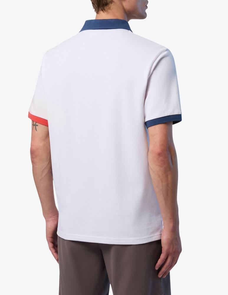 North Sails Polo with contrast collar - picture 3 North Sails Polo with contrast collar - picture 3