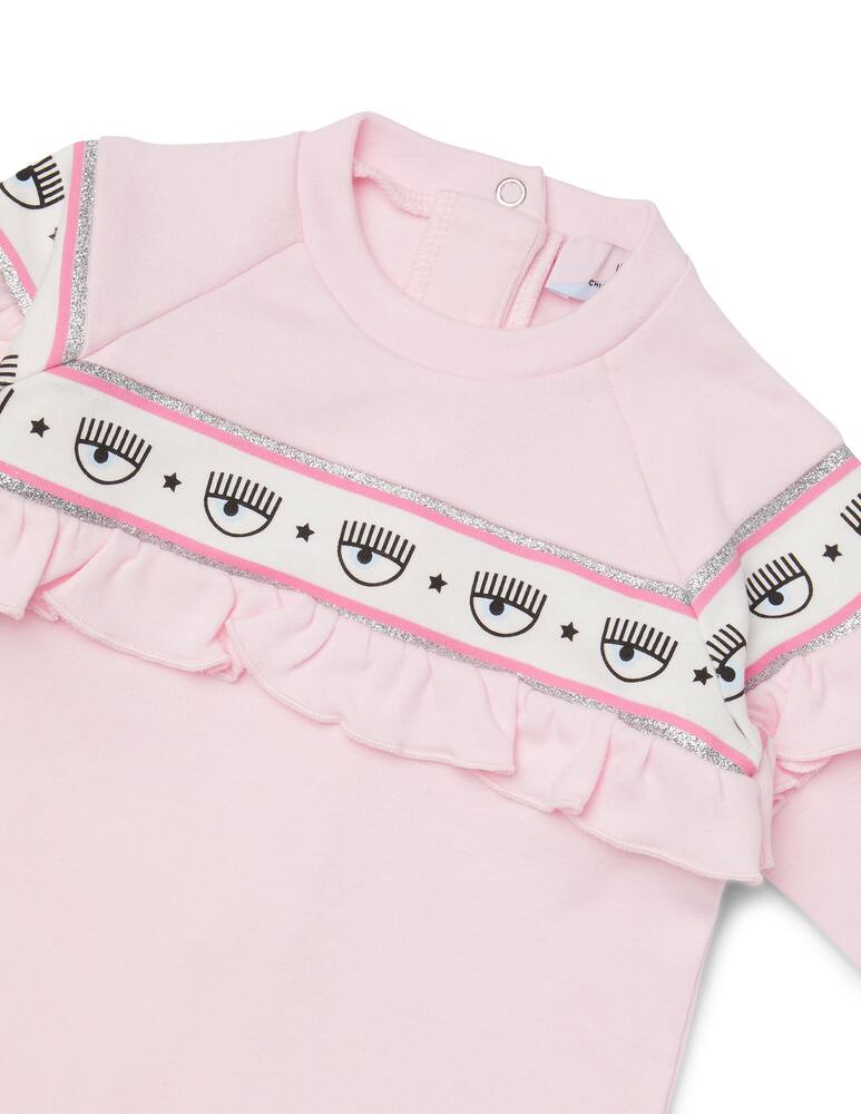 rinascente Chiara Ferragni Tutina maxi logomania