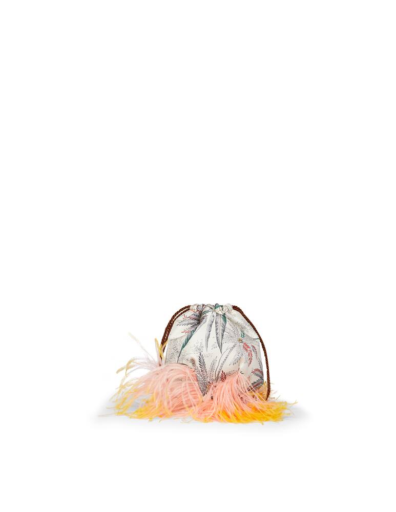 rinascente Mantero 1902 The Disco Bag - Tropical Tassels mini bucket bag